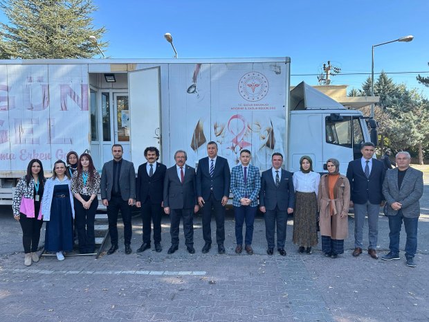 Avanos’ta Mobil Kanser Tarama Hizmeti Gerçekleştirildi.
