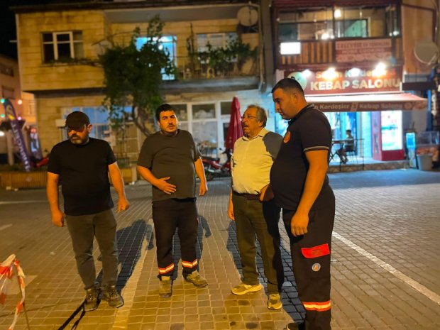 BELEDİYE BAŞKANIMIZ SAYIN MUSTAFA KENAN SARITAŞ'TAN İŞ TAKİBİ VE ÇARŞI ESNAFINA ZİYARET