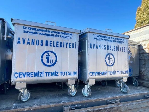 Hibe Yoluyla 144 Adet Çöp Konteynerı