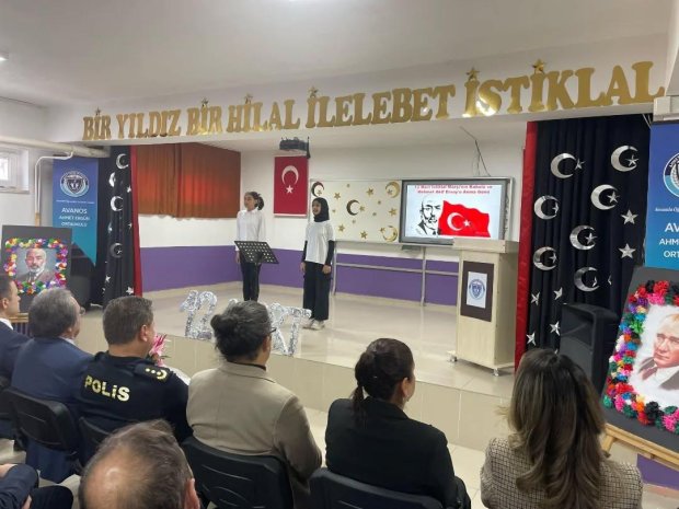 İstiklal Marşımızın kabulünün 104. Yıldönümü ve Milli Şairimiz Mehmet Akif Ersoy konulu program düzenlendi.