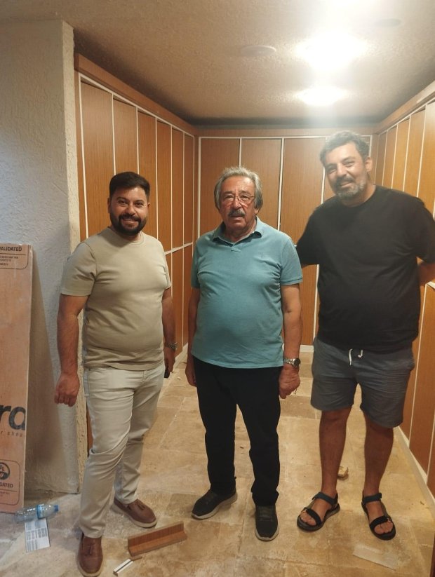 Belediye Başkanımız Sayın Mustafa Kenan Sarıtaş, belediyemize ait olan ve tadilat çalışmaları tamamlanarak yakın zamanda faaliyete geçecek olan Alaaddin Hamamı’nda incelemelerde bulundu.