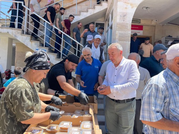 MUHARREM AYI DOLAYISIYLA AŞURE İKRAMI GERÇEKLEŞTİRİLDİ