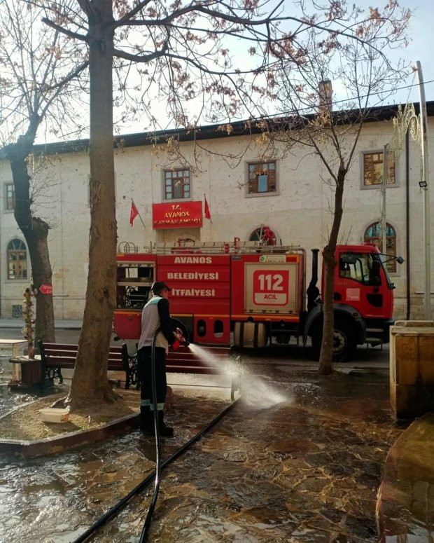 Ramazan Bayramı Öncesi Avanos'un Genelinde Temizlik Çalışması Gerçekleştirildi.