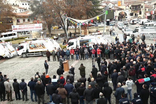 Yeni Hizmet Araçlarımız Avanos'umuza Hayırlı Olsun!
