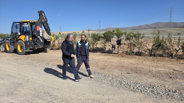 BELEDİYE BAŞKANIMIZ HAFTASONU ÇALIŞMALARI SAHADA İNCELEDİ