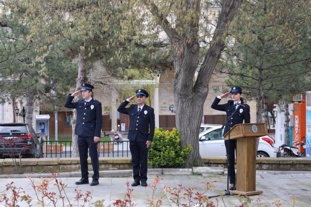 Avanos’ta, Türk Polis Teşkilatı’nın kuruluşunun 181. yıl dönümü ve Polis Haftası dolayısıyla tören düzenlendi.