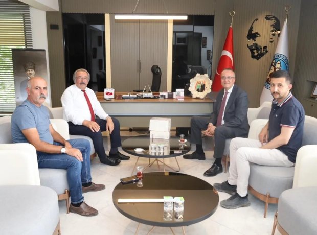 Kapadokya Üniversitesi Rektörü Prof. Dr. Sn. Hasan Ali Karasar, Belediye Başkanımızı makamında ziyaret etti.
