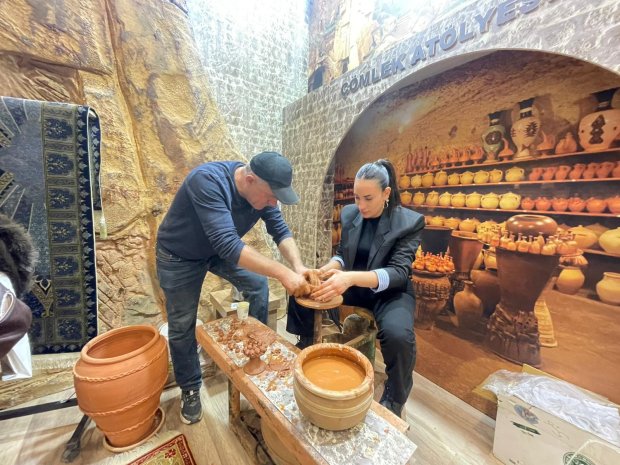 AVANOS’UN GELENEKSEL SANATLARI EMITT FUARI’NIN GÖZDESİ OLDU
