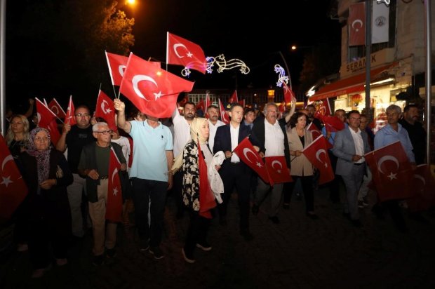 15 Temmuz Demokrasi ve Millî Birlik Günü etkinlikleri kapsamında ilçemizde, Millî Birlik Yürüyüşü düzenlendi.