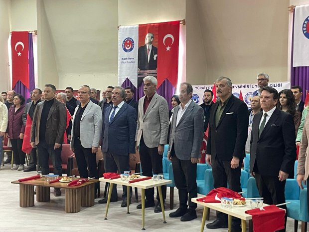 Belediye Başkanımız Sayın Mustafa Kenan Sarıtaş, Türk Sağlık-Sen Türkiye Sağlık ve Sosyal Hizmetleri Kamu Görevlileri Sendikası Nevşehir Şube Başkanlığı’nın 8. Olağan Genel Kuruluna katıldı.