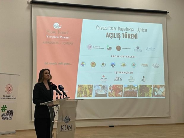 Belediye Başkanımız Sayın Mustafa Kenan Sarıtaş, Uçhisar’da Slow Food Kapadokya Yeryüzü Pazarı açılışına katıldı.