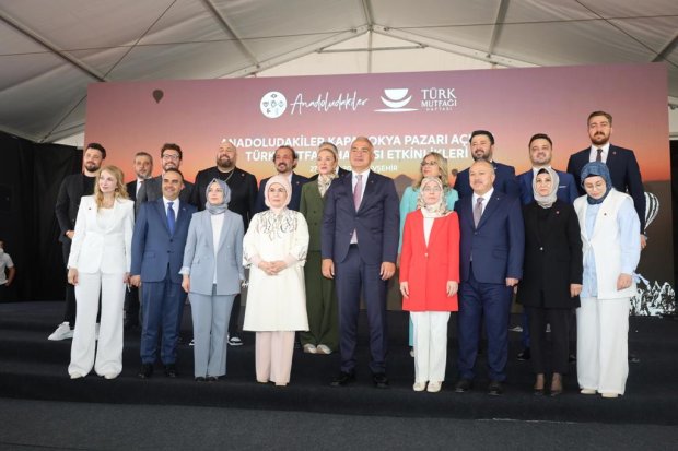Cumhurbaşkanımız Sayın Recep Tayyip Erdoğan'ın eşi Sayın Emine Erdoğan Hanımefendi ilimize gelerek "Anadoludakiler Kapadokya Pazarı Açılışı ve Türk Mutfağı Haftası Etkinlikleri"ne katıldı.