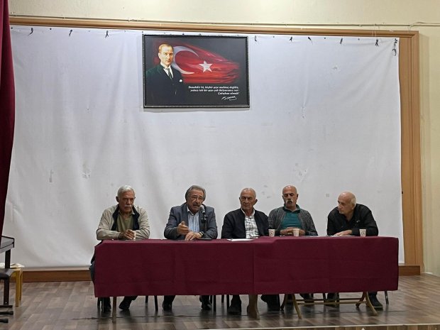 Köybağı Kapalı Sistem Sulama Derneği Toplantısı Gerçekleştirildi
