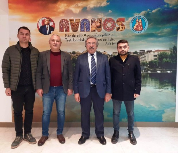 Sn. Mehmet Harmancı ve beraberindeki heyet Belediye Başkanımız Sn. Mustafa Kenan Sarıtaş’ı ziyaret ettiler.