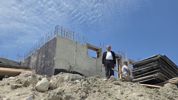 1800 TONLUK YENİ İÇME SUYU DEPOMUZUN İNŞAAT ÇALIŞMALARI SON HIZ DEVAM EDİYOR