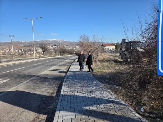 BELEDİYE BAŞKANIMIZ ÇALIŞMALARI SAHADA İNCELEDİ