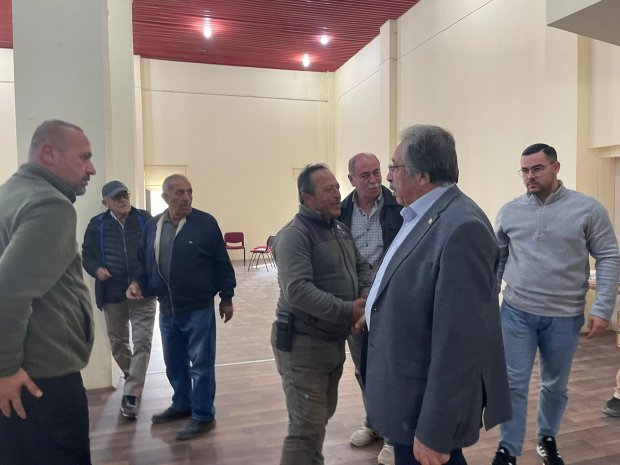 Köybağı Kapalı Sistem Sulama Derneği Toplantısı Gerçekleştirildi