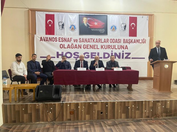 AVANOS ESNAF VE SANATKÂRLAR ODASI OLAĞAN GENEL KURULU GERÇEKLEŞTİRİLDİ