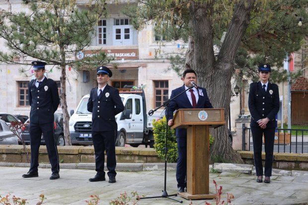 Avanos’ta, Türk Polis Teşkilatı’nın kuruluşunun 181. yıl dönümü ve Polis Haftası dolayısıyla tören düzenlendi.