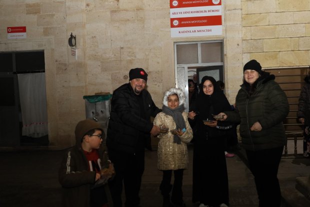 MİRAÇ KANDİLİ’NDE HEMŞEHRİLERİMİZLE GÖNÜL BİRLİĞİ