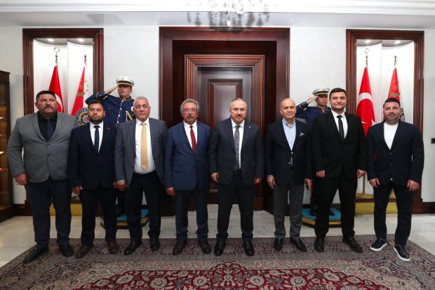 EMNİYET GENEL MÜDÜRÜ SAYIN ALİ FİDAN’A ZİYARET