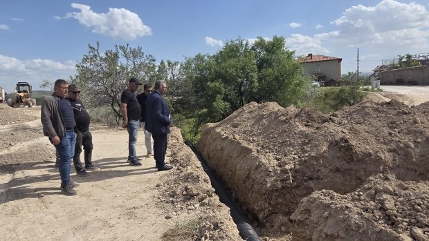 BELEDİYEMİZİN ALTYAPI ÇALIŞMALARI ARALIKSIZ SÜRÜYOR