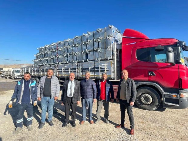 Hibe Yoluyla 144 Adet Çöp Konteynerı