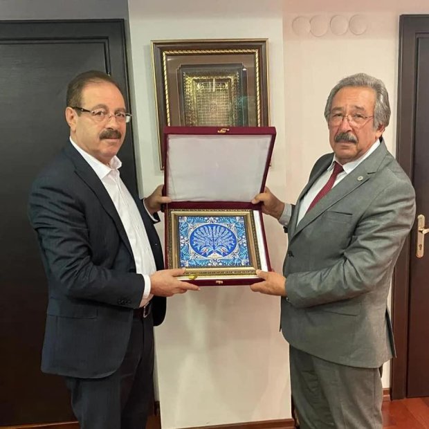Belediye Başkanımız, Türkiye Esnaf ve Sanatkarlar Kredi ve Kefalet Kooperatifleri Birlikleri Merkezinde Ziyaretlerde Bulundu