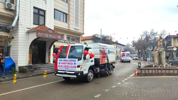 Yeni Hizmet Araçlarımız Avanos'umuza Hayırlı Olsun!