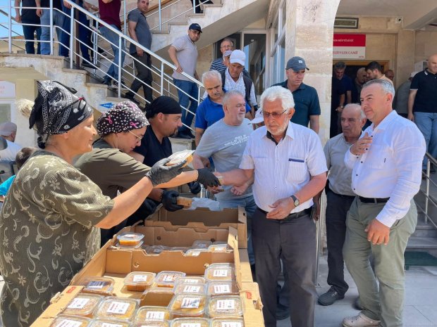 MUHARREM AYI DOLAYISIYLA AŞURE İKRAMI GERÇEKLEŞTİRİLDİ