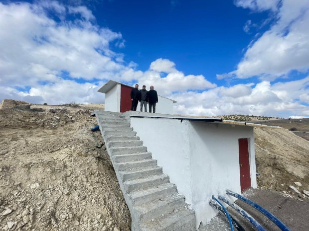 KÖYBAĞI’NDA ESKİ GÖZDEN SU ÇIKTI