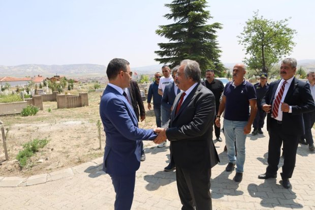 Avanos’ta kurumlar arası resmi bayramlaşma programı gerçekleştirildi
