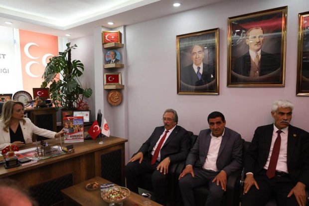 Belediye Başkanımız Sayın Mustafa Kenan Sarıtaş, Nevşehir Vilayetler Evi'nde gerçekleştirilen il protokol bayramlaşmasına katıldı.