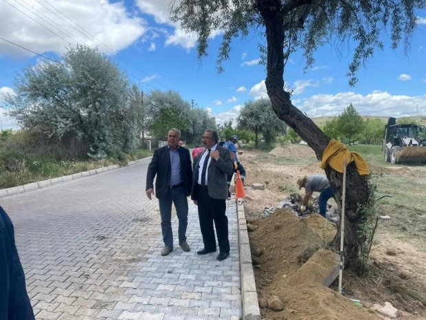 Başkanımız Yol Genişletme Çalışmalarını Yerinde İnceledi