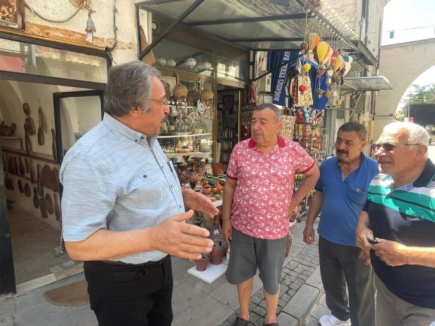 Belediye Başkanımız Sn Mustafa Kenan Sarıtaş, Esnaflarımızı Ziyaret Etti