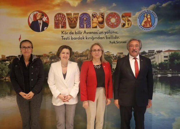 TBMM MHP Grup Başkanvekili ve Nevşehir Milletvekilimiz Sayın Prof. Dr. Filiz Kılıç, Net Holding Yönetim Kurulu Üyesi Sayın Hande Tibuk ve Kapadokya Alanı Turizm Yatırımcıları Derneği Yönetim Kurulu Üyesi Sayın Feride Macarcıkoğlu