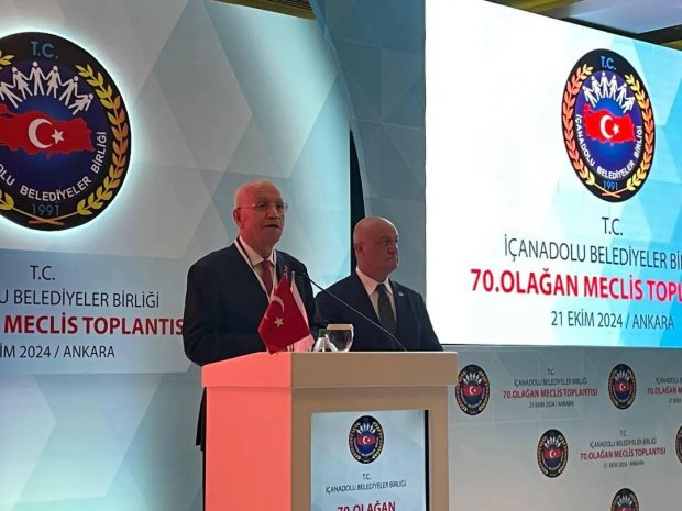 Belediye Başkanımız Mustafa Kenan Sarıtaş, İç Anadolu Belediyeler Birliği’nin Ankara’da gerçekleştirilen 70. Olağan Meclis Toplantısı’na katılım sağladı.