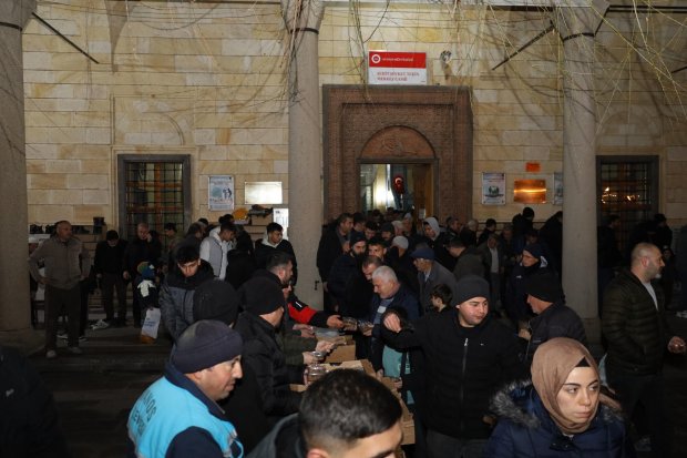 MİRAÇ KANDİLİ’NDE HEMŞEHRİLERİMİZLE GÖNÜL BİRLİĞİ