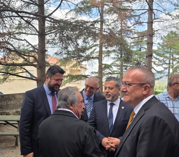 KÜLTÜR VE TURİZM BAKANIMIZ SAYIN MEHMET NURİ ERSOY MUSTAFAPAŞA’DA ZİYARET VE TEMASLARDA BULUNDU