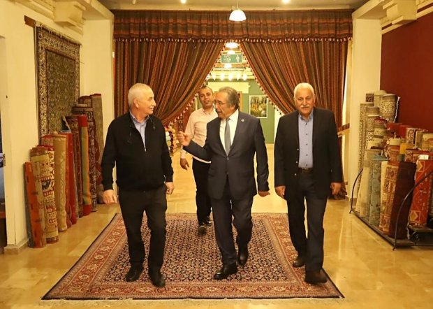 Belediye Başkanımız Mustafa Kenan Sarıtaş, turizmciler ile bayramlaştı.