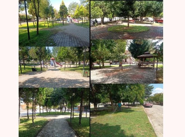 Destek Hizmetleri Müdürlüğü ekipleri, ilçemiz genelinde çocuk parklarının, yeşil alanların bakım ve onarım çalışmalarını aralıksız sürdürüyor.