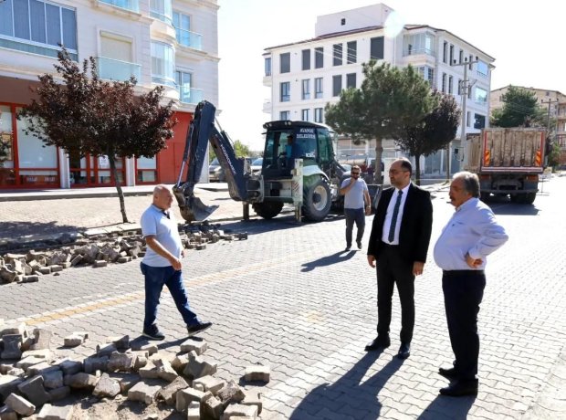 Sıcak Asfalt Yol Çalışmalarının Startı Verildi