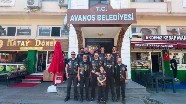 TÜRK RİDERS MOTOSİKLET KULÜBÜ BELEDİYE BAŞKANIMIZI ZİYARET ETTİ