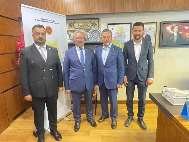Belediye Başkanımız, Nevşehir Milletvekilimiz Süleyman Özgün’ü Türkiye Büyük Millet Meclisinde makamında ziyaret etti.