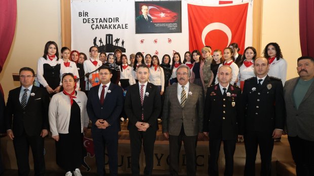 18 Mart Şehitleri Anma Günü ve Çanakkale Deniz Zaferi anma programı düzenlendi.