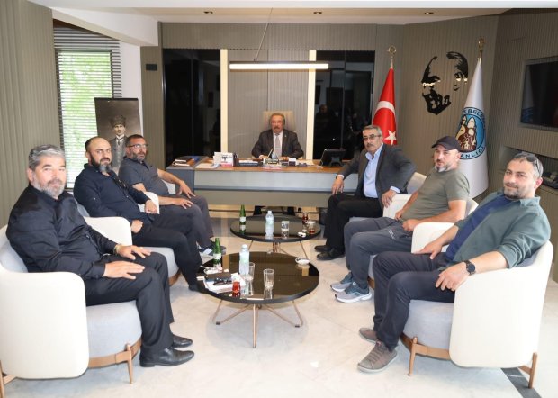 Belediye Başkanımız Sn Mustafa Kenan Sarıtaş'a Hayırlı Olsun Ziyaretleri Devam Ediyor