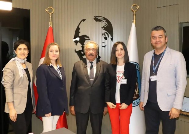 MBA Okulları Kapadokya Yerleşkesi Müdürü Sn. Özge Mollaoğlu ve Yönetim Kadrosu Başkanımızı Ziyaret Etti