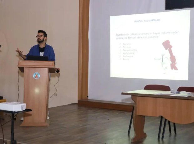 Otopark görevlilerimize iş sağlığı ve güvenliği eğitimi verildi.