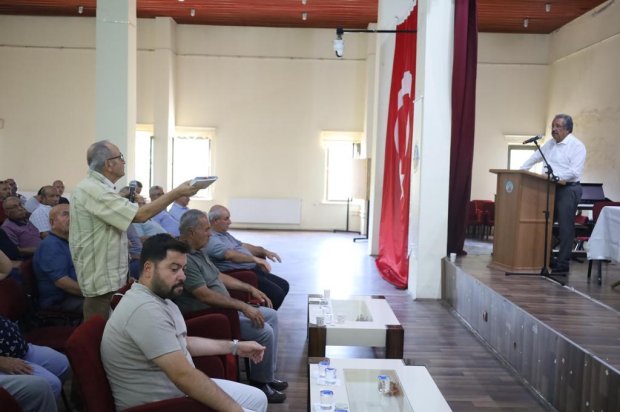 Avanos Köybağı Kapalı Sistem Sulama Derneği’nin bilgilendirme toplantısı gerçekleştirildi.