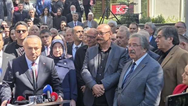 EMNİYET GENEL MÜDÜRLÜĞÜ GÖREVİNE ATANAN NEVŞEHİR VALİMİZ SAYIN ALİ FİDAN İÇİN UĞURLAMA PROGRAMI DÜZENLENDİ